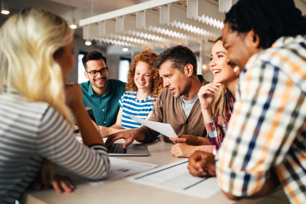 bigstock Group Of Diverse Designers Bu 377391709