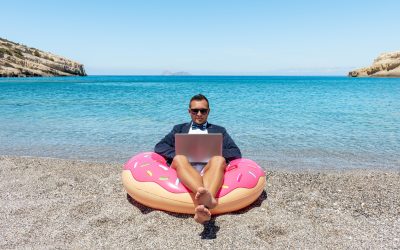 bigstock Businessman Using Laptop Compu 375056131